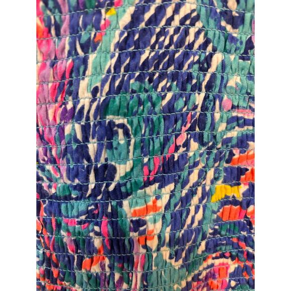 Lilly Pulitzer jemma  Jumpsuit 12/14 XL girls cruise beach wear coastal bright - Picture 6 of 7